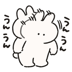 おふざけするうさぎときどきにんじん3