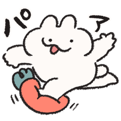 おふざけするうさぎときどきにんじん6